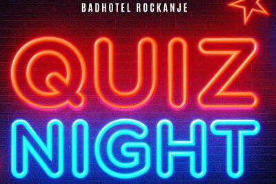 Pubquiz bij Badhotel Rockanje 26 maart van 20:00 - 22:30 i.s.m. IQuizzen 